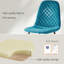 Wellersburg Modern Velvet Upholstered Armless Dining Chair-1989582016-1951845094