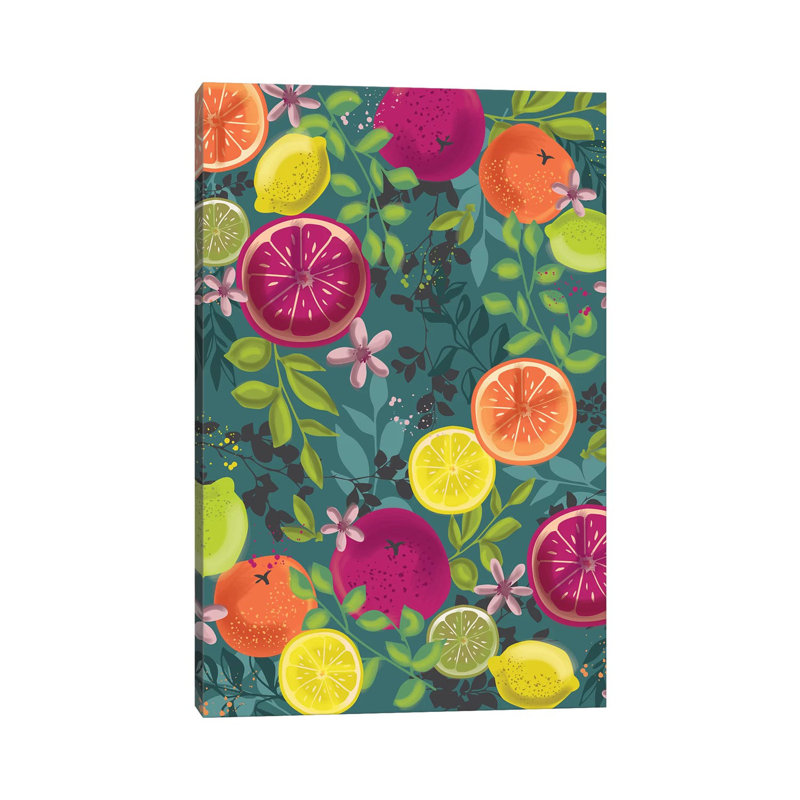 Kitchen Home Grown IV by Lisa Whitebutton - Wrapped Canvas Print, 30.48 cm H x 45.72 cm W