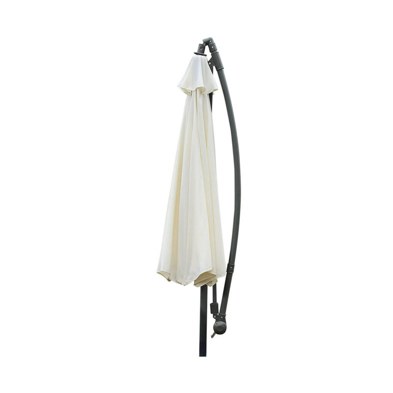 Nia 300cm Cantilever Parasol, Off White