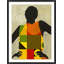 Kente Silhouette 2 Framed