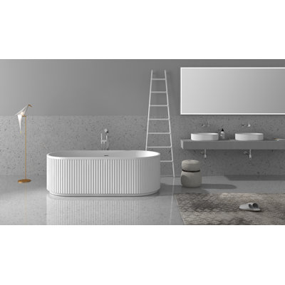Cordona Freestanding EpiStone Bathtub