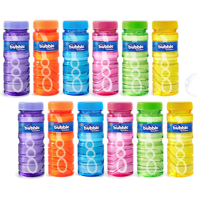 6Pcs Bubbles Wand Bulk(4oz Solution)