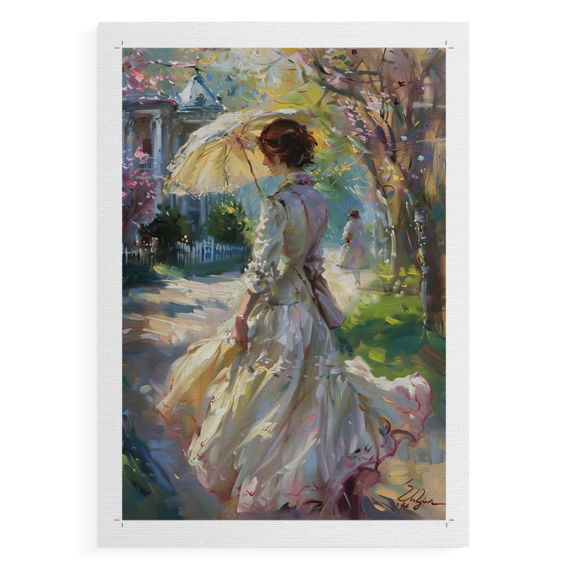 Série DCLIV WOMEN - reproduction sur toile de qualité supérieure seulement - NON-CADRE - prête à être accrochée