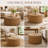30'' Coffee Table with Natural Material