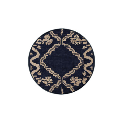 Machine Washable Gray Area Rug