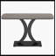 Table de vestibule étroite avec base géométrique-782163907