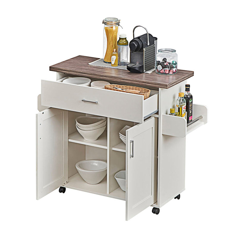 Rosalene Wood Kitchen Island