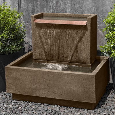 Concrete Stone Waterfall Fountain