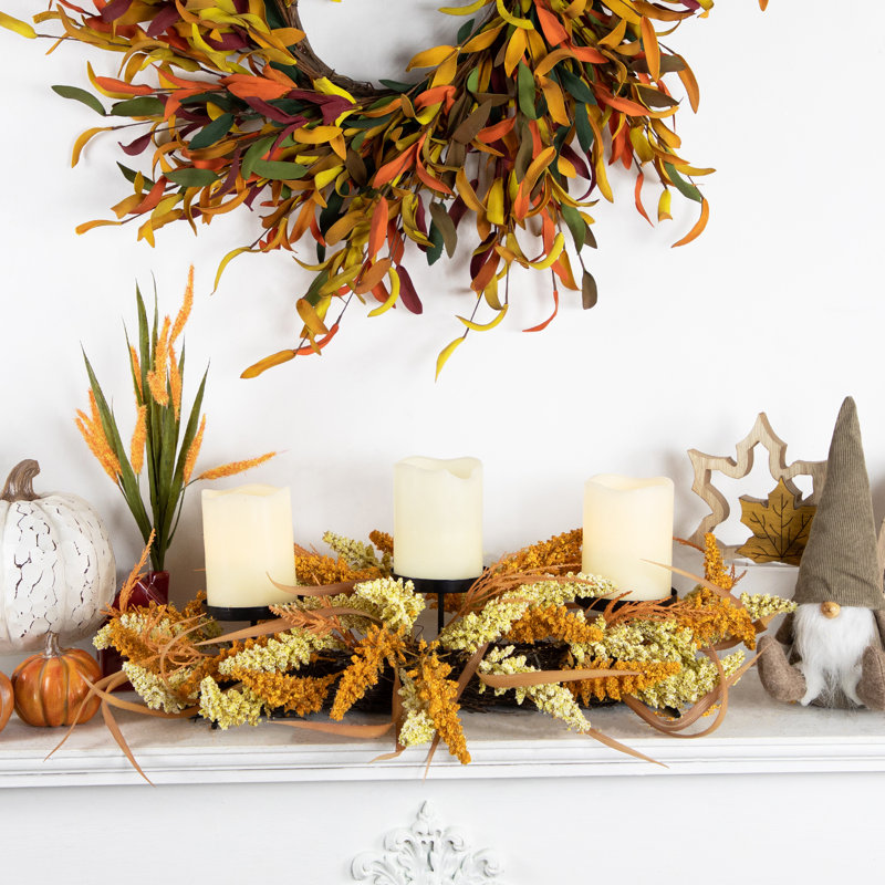 7'' H Metal Tabletop Tealight Holder
