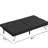 Wood Frame Bed In Black With Stainless Leg - Convertible To Multiple Positions, 650Lbs Weight Capacity, 67.61In D X 32.47In W 32.3In H And Space Efficient Design, Fits Any Room,