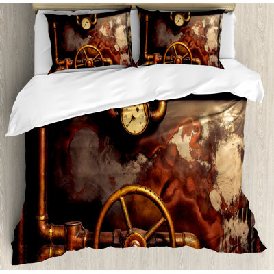 Industrial Modern & Contemporary Duvet Cover