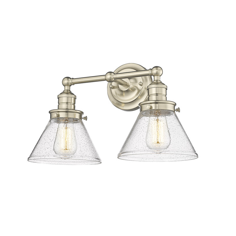 Renovo 2 - Light Dimmable Bathroom Vanity Light, Modern Gold