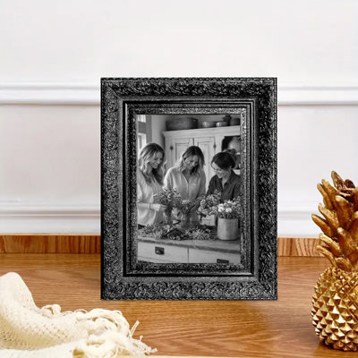 Cadre photo 3 pièces 5 "x 7" noir 5 PCS pour cadeaux d'anniversaire