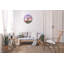 Jeromiah Glass Wall Clock