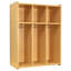 Casier de rangement à 2 sections à 3 niveaux-35730305-35730309