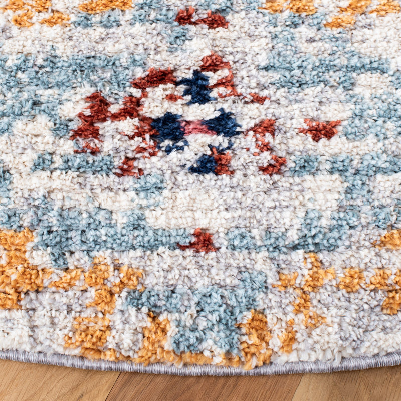 Robitaille Performance Southwestern Rug, Round 6'7"