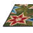 Machine Washable Botanical Brown Area Rug-668663544