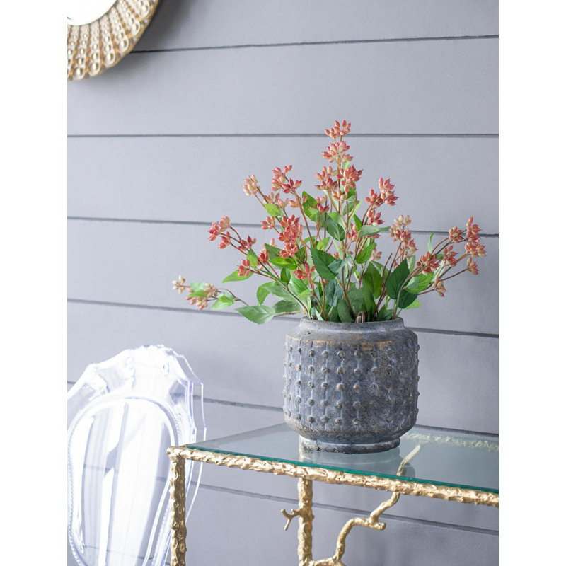 Pot à fleurs en céramique Nikita, H 8 po x l 8 po x P 8 po