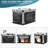 Dediu Collapsible Pet Soft-Sided Crate with 2 Doors-1012792244