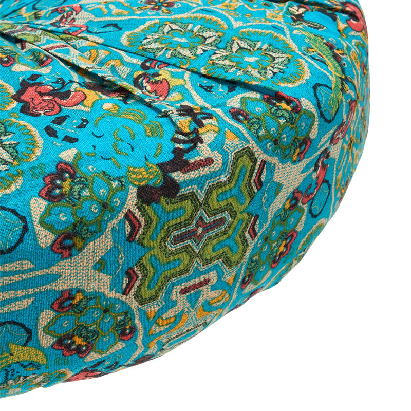 Round Tatami Floor Seat Cushion, Green