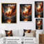 Chorégraphie céleste Rocketship - Impression sur toile Rocketship-91362275-91362274
