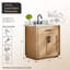 Ensemble de meuble-lavabo simple 30 po Dejean