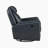 Briara 39.5" Modern Swivel Breathable Faux Leather Glider Recliner with 360° Swivel, Gentle Gliding & Durable Frame