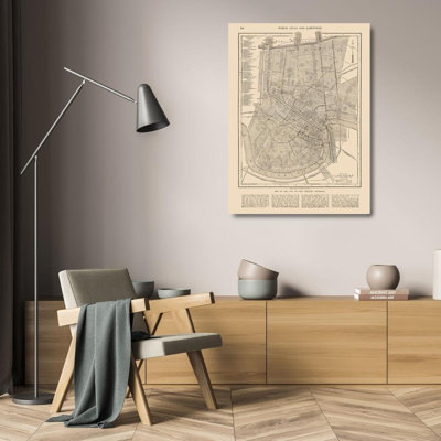 Art sur toile tendue Trent Austin Design® Reynold, New Orleans Louisiana, Reynold 1921