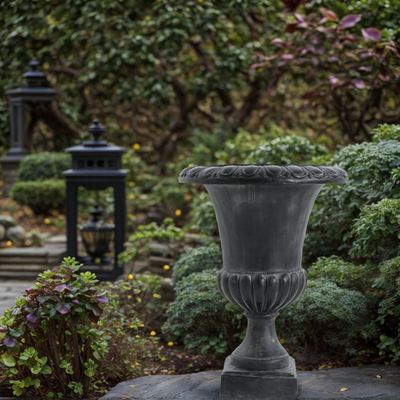 Thornehill Classic MGO Garden Urn With Sculptural Form And Built-In Drainage