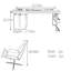 Bureau en pierre frittée durable-1674470802
