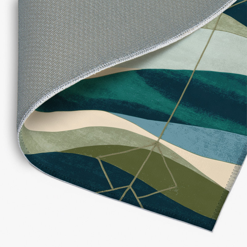 Tapis d'intérieur et d'extérieur Stellar Blooms, Rectangle 1 pi 6 po x 2 pi 6 po
