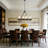 Smither 8-Light Farmhouse Chandelier Kitchen Island Pendant Lights