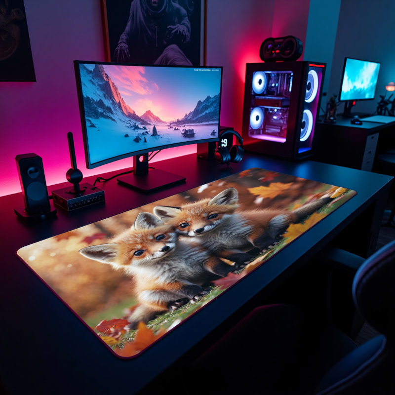 Polyester Desk Pad, 23.6x13.8