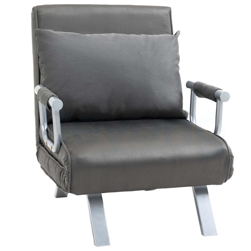 Canapé-lit pliant convertible pour une personne et une chaise longue pour des espaces de vie compacts et polyvalents, idéal pour le confort et l'efficacité de l'espace.
