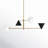 4 - Light Dimmable Modern Linear Chandelier-88144602-88144603