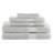 500 GSM 100% Turkish Cotton Light Grey Oversized 6-Piece Towel Set-103688328-112079027