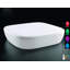 Rosner Opal White Plug-in Integrated LED