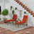 Sunbrella 72" x 22" Outdoor Chaise Lounge Cushion with Ties and Loop-171306859