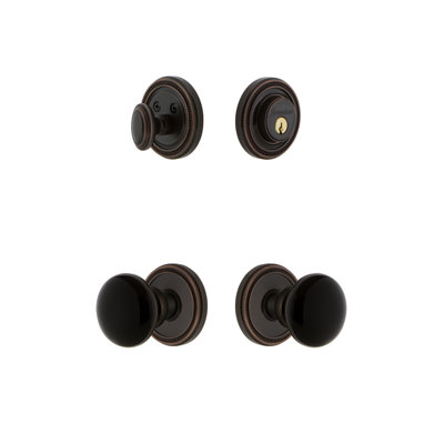 Soleil Knobs with Deadbolt