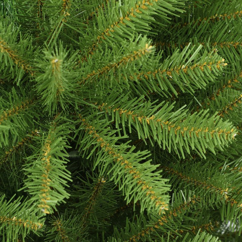 Sapin de Noël vert élancé, H 7,5 pi
