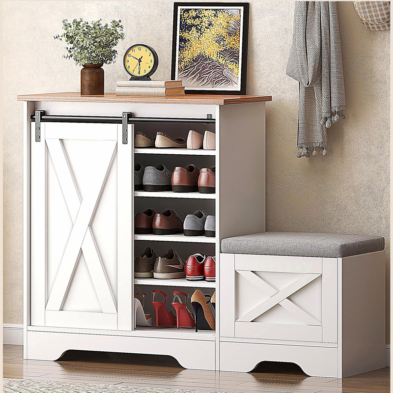 Armoire à chaussures grande capacité