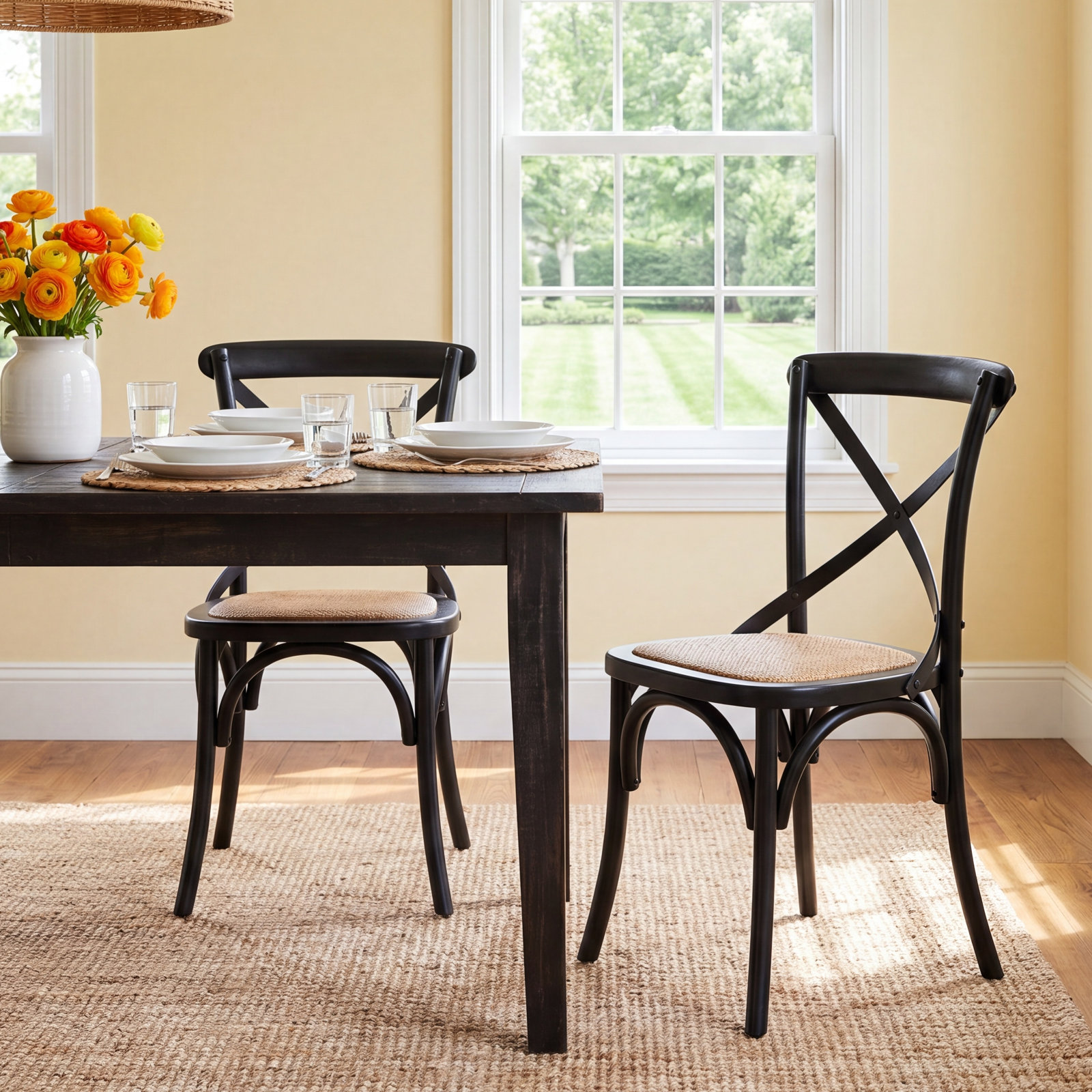Camaran Side Chair, Black
