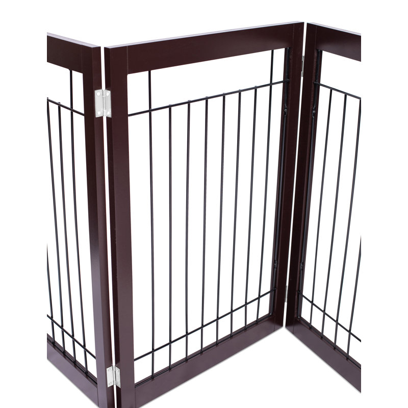 Barrière pour animaux autoportante, Espresso