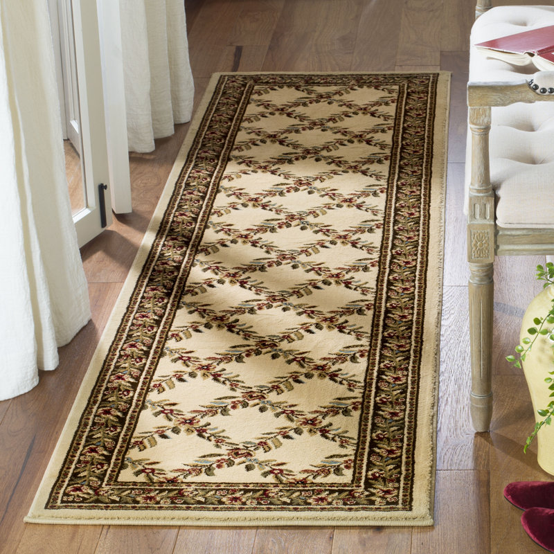 Tapis floral Klose Performance, Tapis de couloir 2 pi 3 po x 16 pi