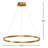Mills 1 - Light LED Wagon Wheel Pendant-550619114-550619115