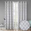 Panneau de rideau occultant imprimé Ikat (seulement 1 panneau PC)-1716727380-1716727381