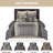 Arabesque 8 Piece Traditional Comforter Set-256696065-233991690