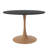 Kroeker 35'' Modern Round Dining Table – Durable MDF Top And Wood-Transfer Steel Base For Kitchen, Dining Room, Or Cafes-1101635812-1099531403