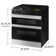 Samsung Bespoke Smart Slide-In Gas Range 6.0 cu. ft. with Flex Duo & Illuminated Precision Knobs in Stainless Steel