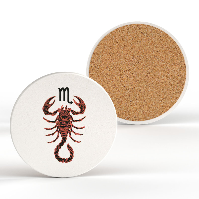 Kana Ceramic Round 1 Piece Coaster